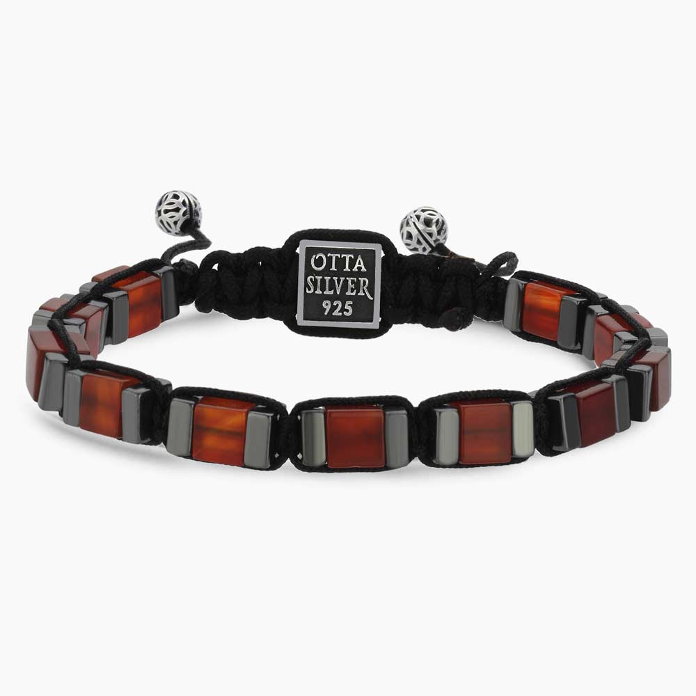 Noah Agaat Bracelet Red