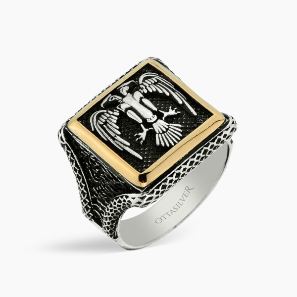 Double Headed Eagle Ring