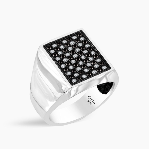 Basic with Minimal Black & White CZ Diamonds