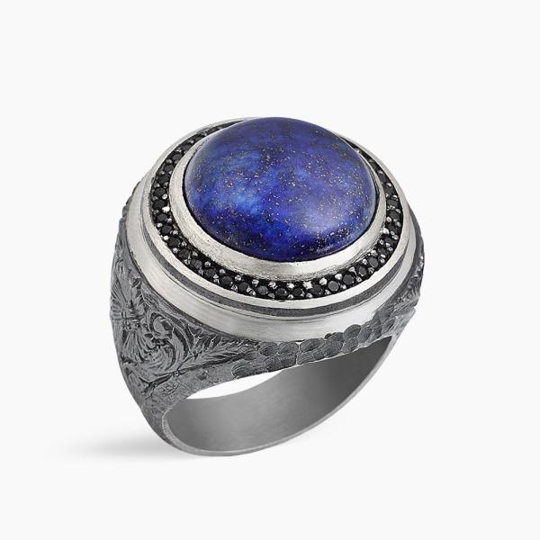 Lapis Lazuli Stone in Solid Silver 