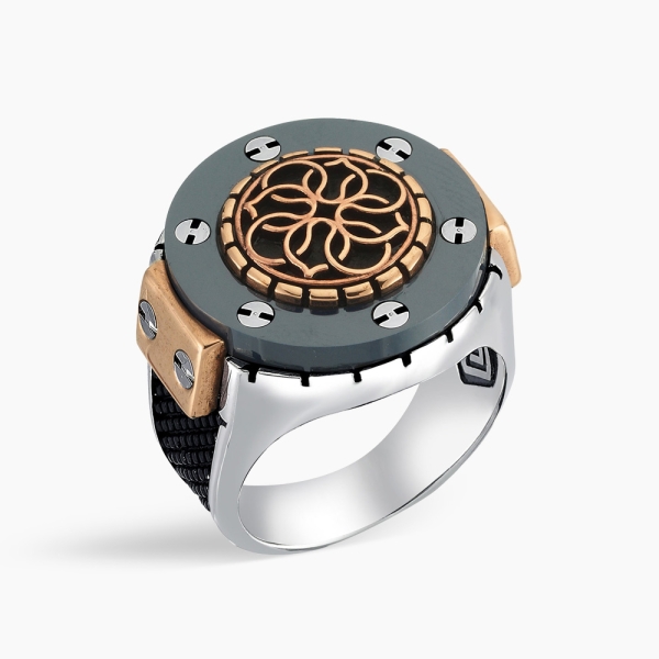 Special Design Silver Men's Ring