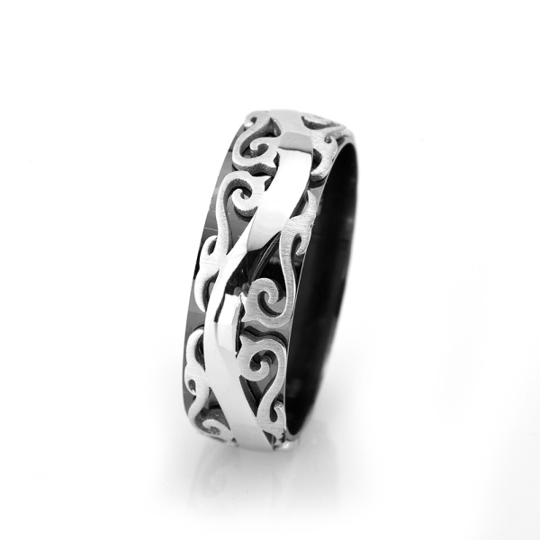 Silver Band for Men