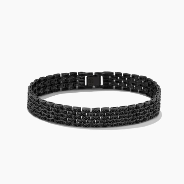 Black Zircon Rolex Style Bracelet