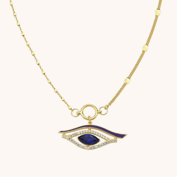 Sapphire Sight Necklace