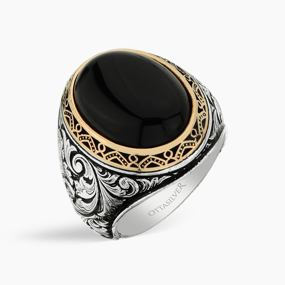 （なつさん専用）l’oro onyx ring MedusaOnyxRing_grande.jpg?v=