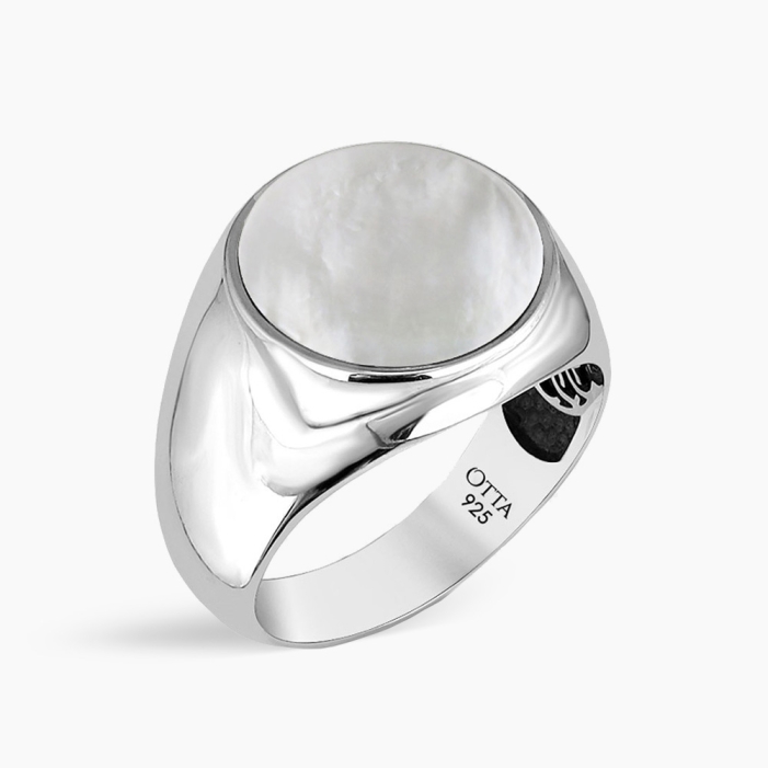 ヴィンテージ！ Sterling Silver Oval リング 6_3_2.jpg