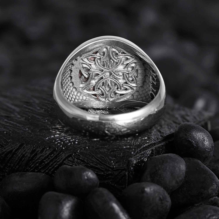 ナバホ族 LENA PLATERO STERLING SILVER RING Sterling Silver Feather Band Ring Size 6 by Lena Platero