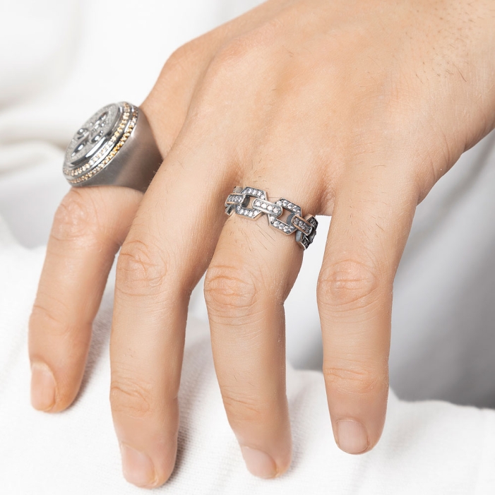 Château Fleur-de-lis Ring