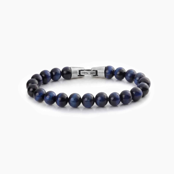 Blue Tiger Eye Stone Spiritual Beads Bracelet-8mm