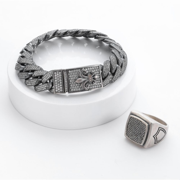 White Zircon Set