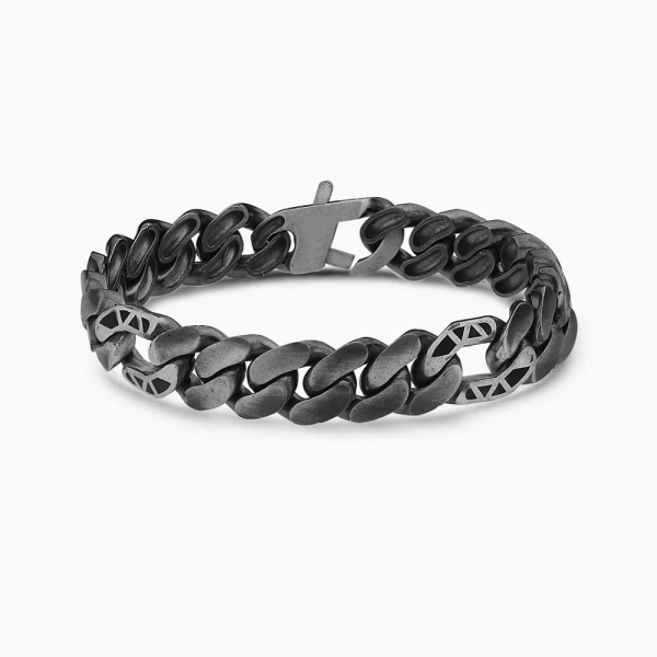 Silver Cuban Link Bracelet - 11mm