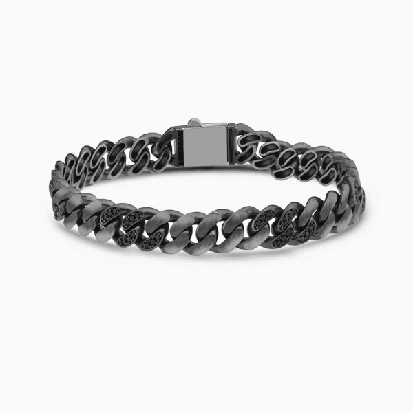 Silver Cuban Link Bracelet - 9mm