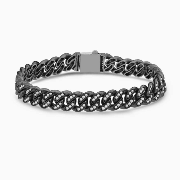 Silver Cuban Link Bracelet - 9mm