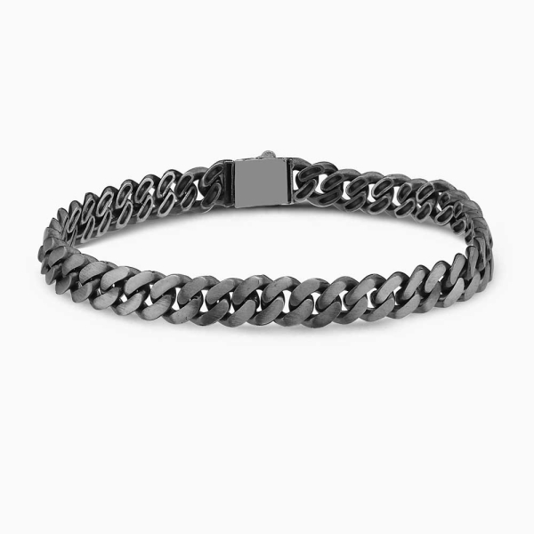Silver Cuban Link Bracelet - 7mm