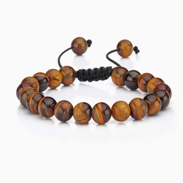 Tiger Eye Beaded Bracelet