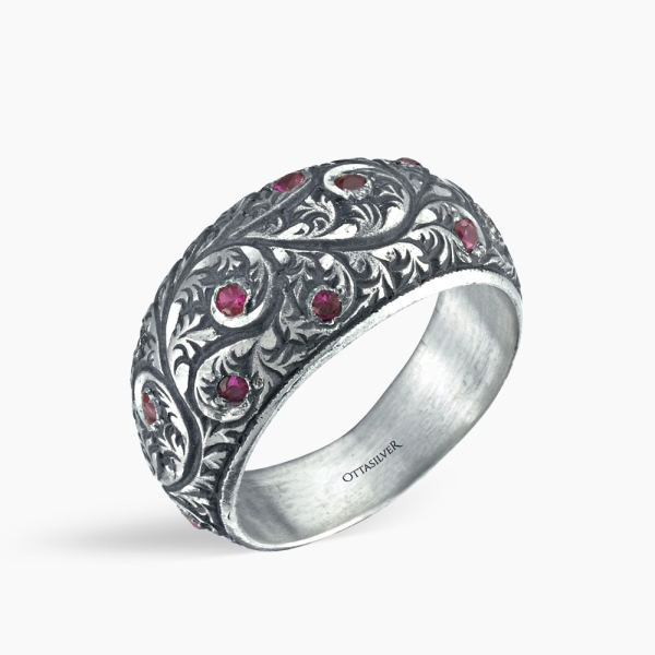 Special Design Hand-Engraved Band
