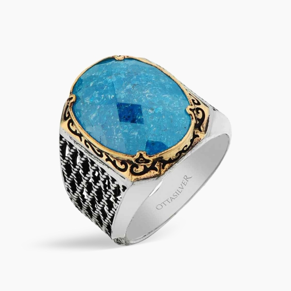 Silver Ring with Icy Zircon Stone