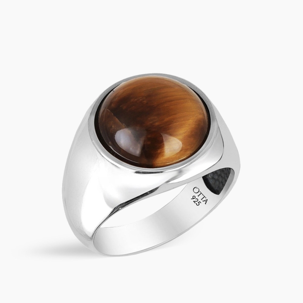 Minimalist Casual Silver Ring in 925K Silver