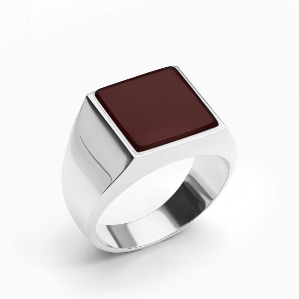 【dip】square onyx ring 11号 オニキス silver925