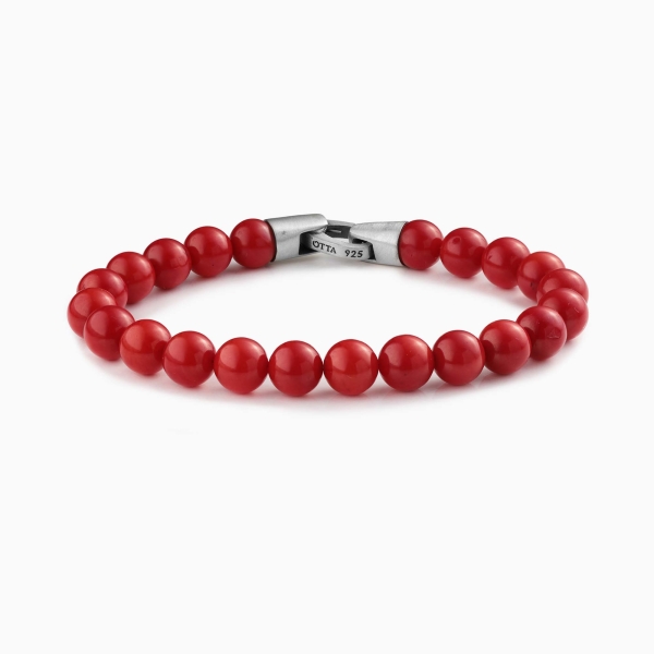Coral / Marjan Stone Spiritual Beads Bracelet-8mm