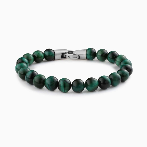 Green Tiger Eye Stone Spiritual Beads Bracelet-8mm