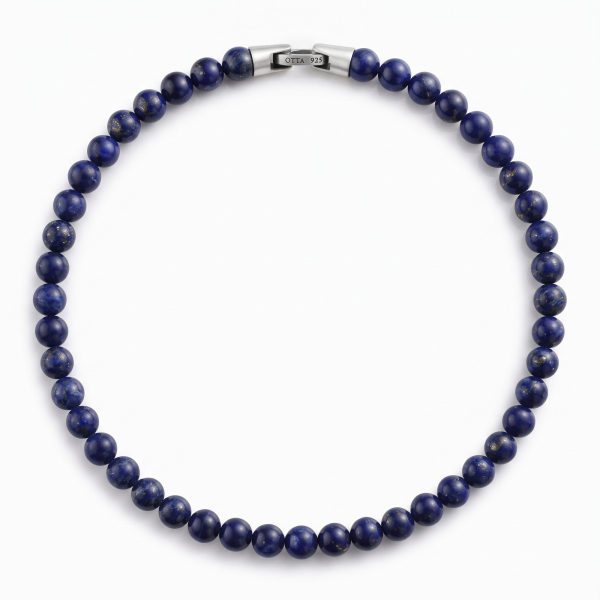 Lapis Lazuli Stone Spiritual Beads Necklace-8mm