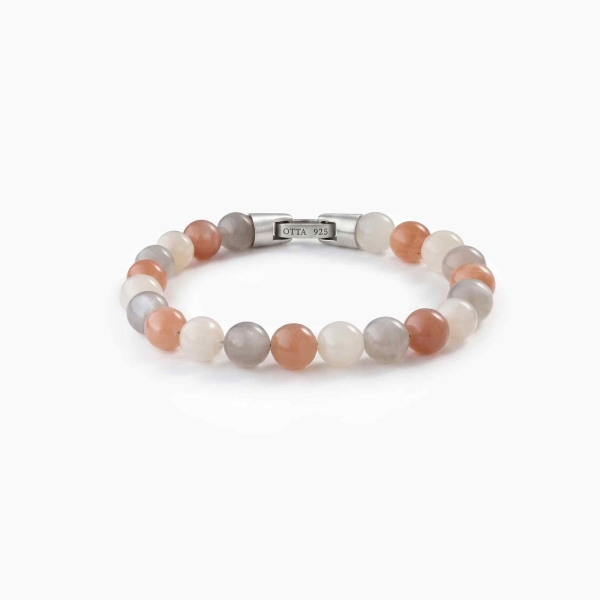 Mixed Colors Moonstones Spiritual Beads Bracelet-8mm