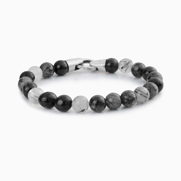 Rutile Quartz Stone Spiritual Beads Bracelet-8mm