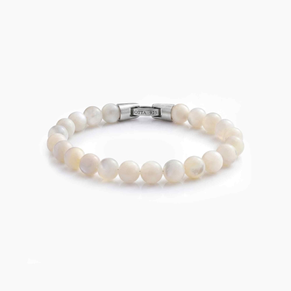 Mother of Pearl Stone Spiritual Beads Bracelet-8mm