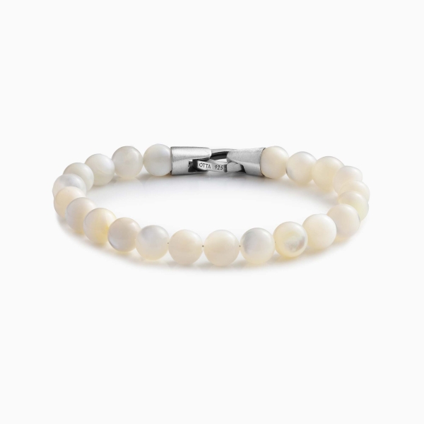 Mother of Pearl Stone Spiritual Beads Bracelet-8mm