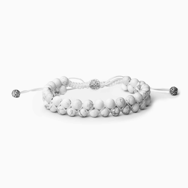 Howlite Stone Handmade Bracelet