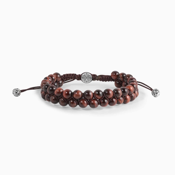 Coffee Tiger Eye Handmade Bracelet