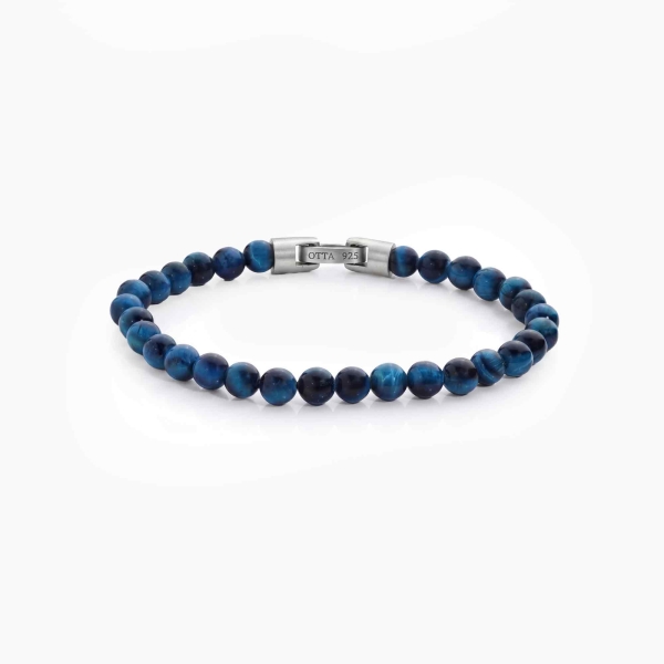 Blue Tiger Eye Stone Spiritual Beads Bracelet-6mm