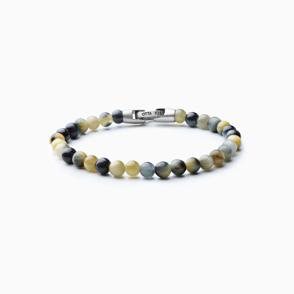 Multicolour Tiger Eye Stone Spiritual Beads Bracelet-6mm