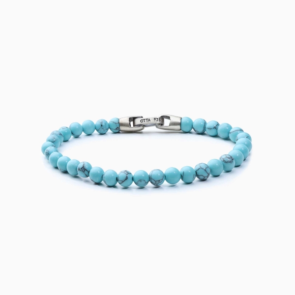 Turquoise Stone Spiritual Beads Bracelet-6mm