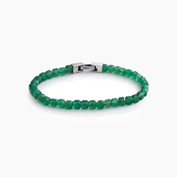 Green Agate Stone Spiritual Beads Bracelet-6mm