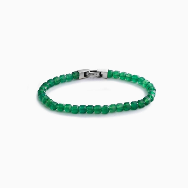 Green Agate Stone Spiritual Beads Bracelet-6mm