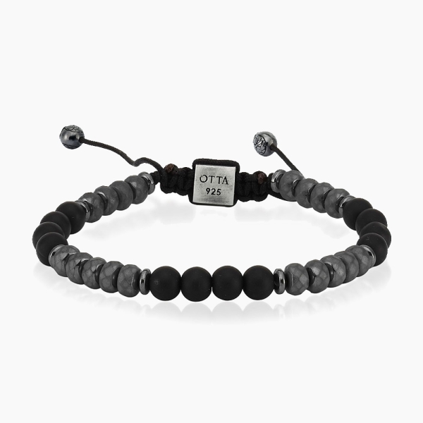 Black Onyx Bead Bracelet