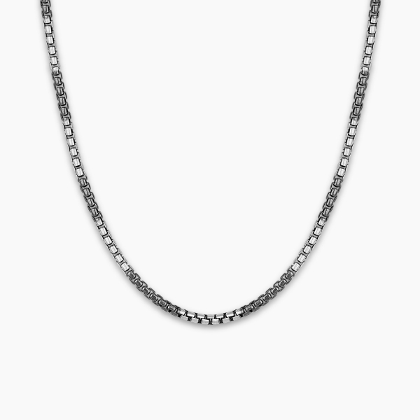 Round Box Chain Italian Silver - 2 mm
