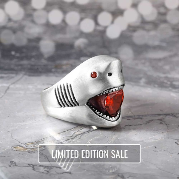 Scarlet Jaws Ring