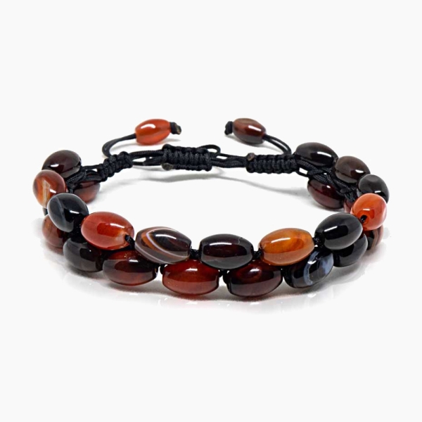 Genuine Agate Handmade Bracelet