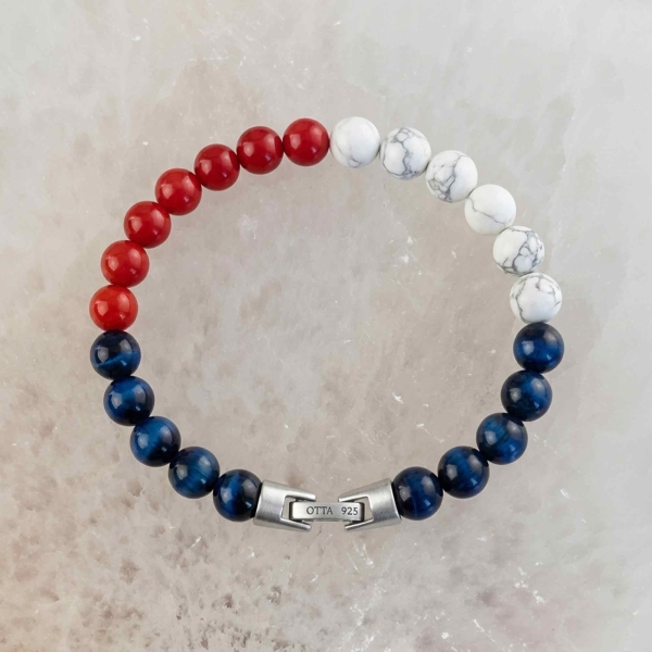 4th of July Gem Bracelet