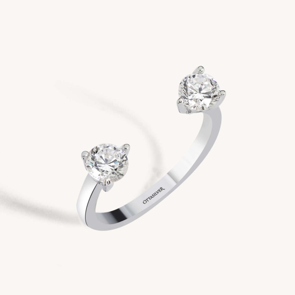 Twin Open Knuckle Ring
