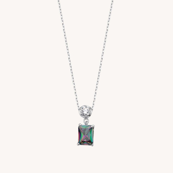 Art Deco Emerald Pendant