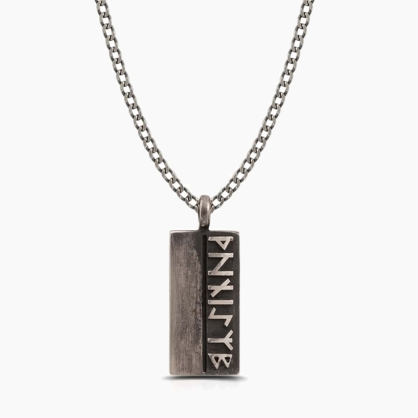 Handmade Viking Silver Necklace