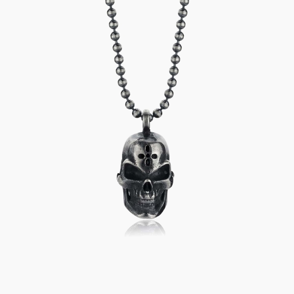 Silver Skull Necklace