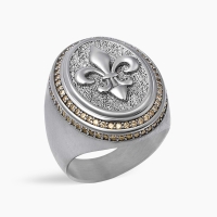 Château Fleur-de-lis Ring