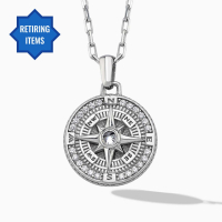 North Star White Zircon Necklace