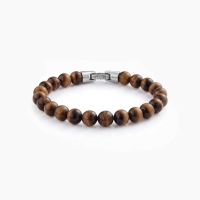 Tiger Eye Stone Spiritual Beads Bracelet-8mm
