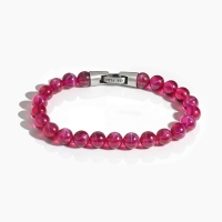 Star Ruby Stone Spiritual Beads Bracelet-8mm